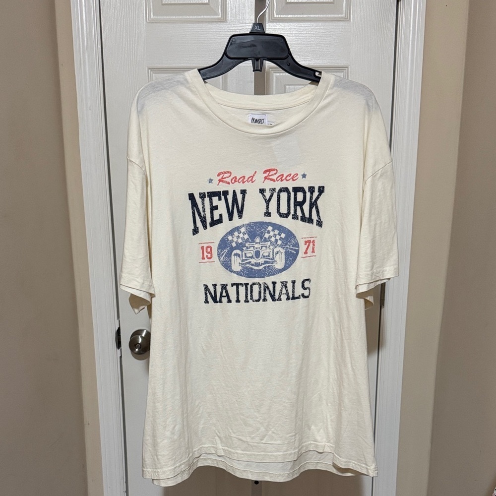 Princess Polly Cream Graphic Tee